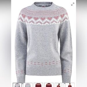 Kari Traa Wool Fair Isle Sweater